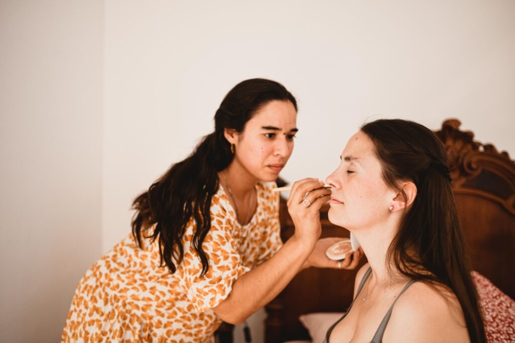 Fotografia de Casamento. Preparação Noiva.