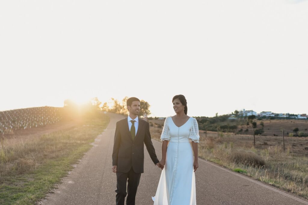 Fotografia de Casamento. Sessão fotográfica dos noivos. Alentejo.